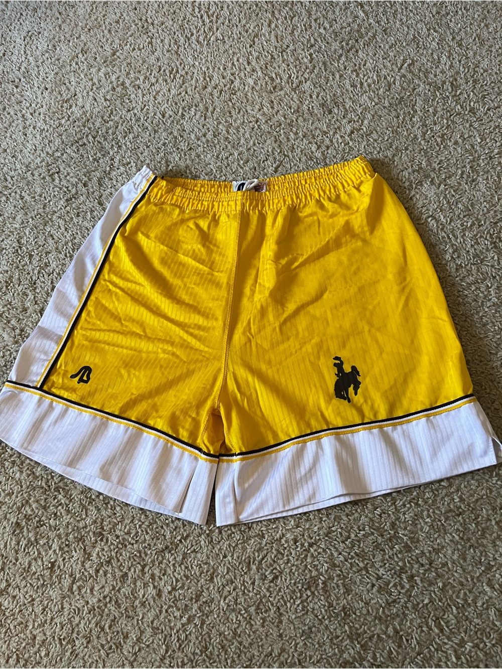 Wyoming Cowboys Sports Belle Vintage Basketball Shorts